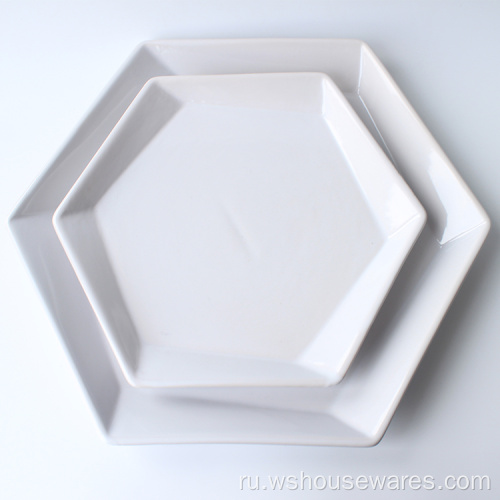 Western Style Polygon Luxury Stoneware Doindware